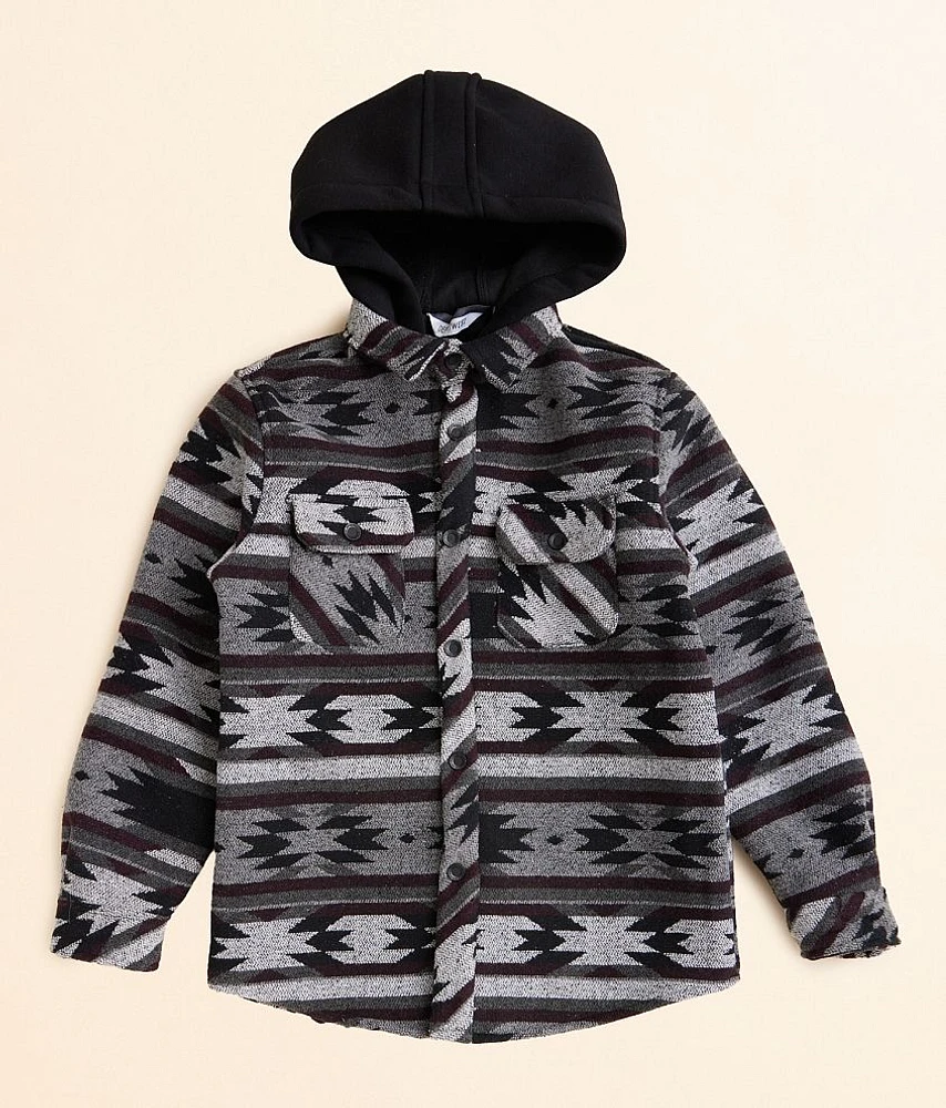 Boys - Departwest Southwestern Hooded Shacket