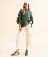 Destructed Chenille Sweater