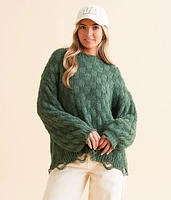 Destructed Chenille Sweater