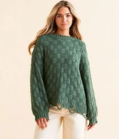 Destructed Chenille Sweater