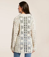 Crochet Shacket - One Size