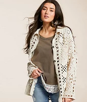 Crochet Shacket - One Size