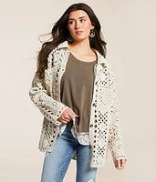 Crochet Shacket - One Size