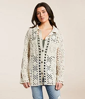 Crochet Shacket - One Size
