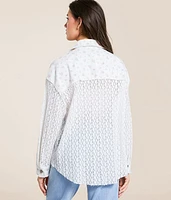 Floral Lace Shacket