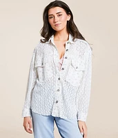 Floral Lace Shacket
