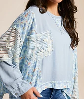 Floral Pieced Top