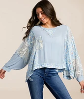 Floral Pieced Top