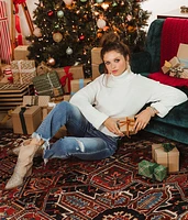 Turtleneck Cropped Sweater
