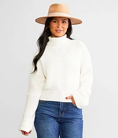 Turtleneck Cropped Sweater
