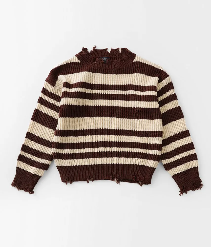 Girls - Daytrip Striped Sweater