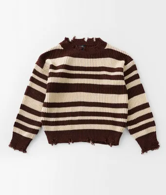 Girls - Daytrip Striped Sweater