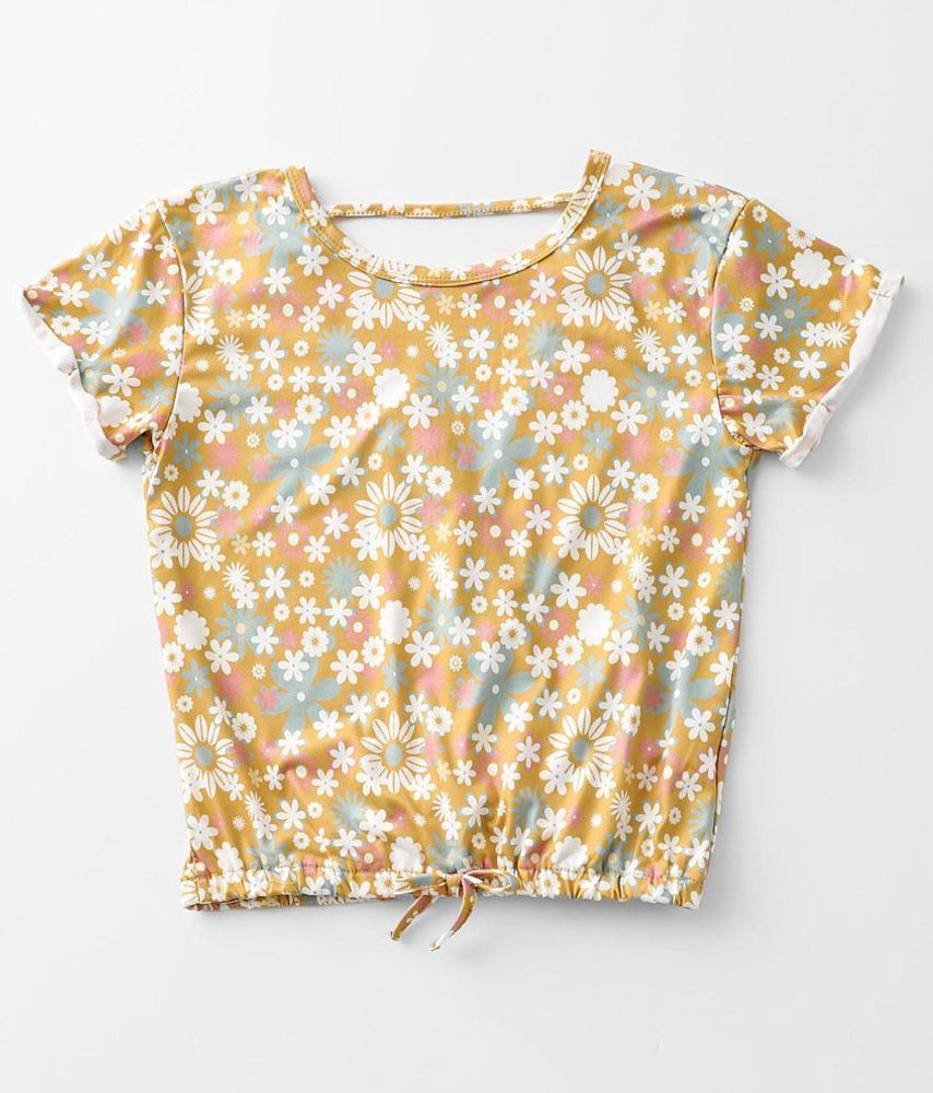 Girls - Willow & Root Floral Print Top