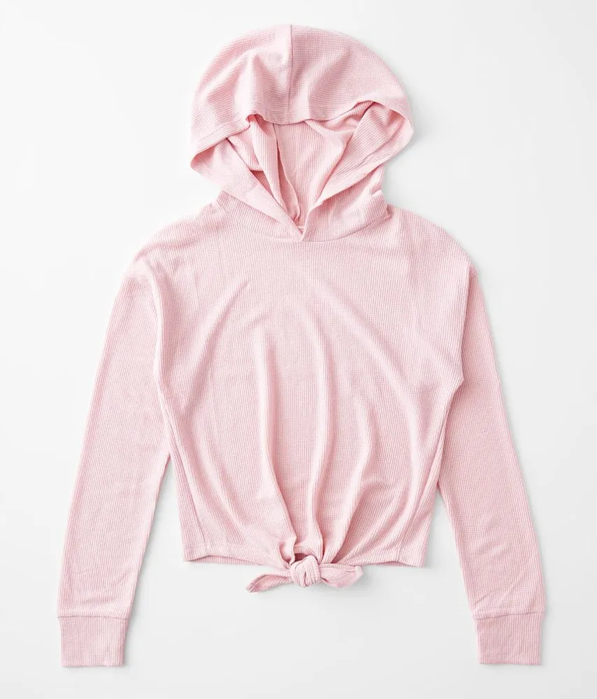 Girls - Poof Brushed Thermal Hoodie