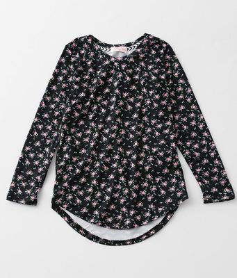 Girls - Poof Ditsy Floral Top