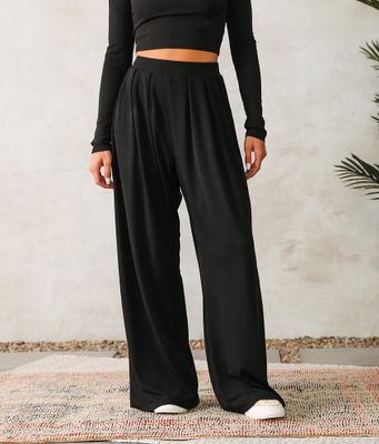 Privy Ribbed Wide Leg Pant