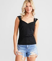Rhinestone Tank Top
