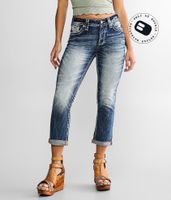 Rock Revival Nadine Cuffed Stretch Capri Jean