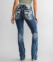 Kaylla Mid-Rise Boot Stretch Jean
