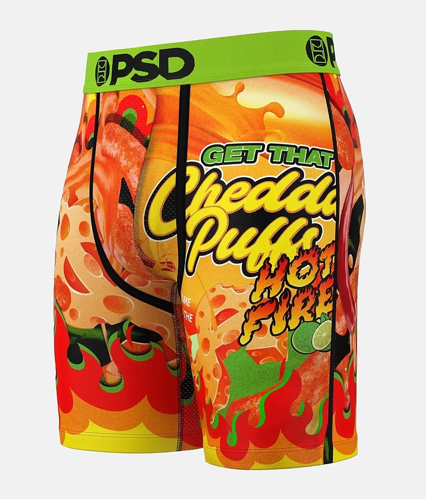 PSD Hot Lime Stretch Boxer Briefs