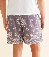 Mauve Bandana Short