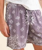 Mauve Bandana Short