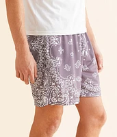 Mauve Bandana Short