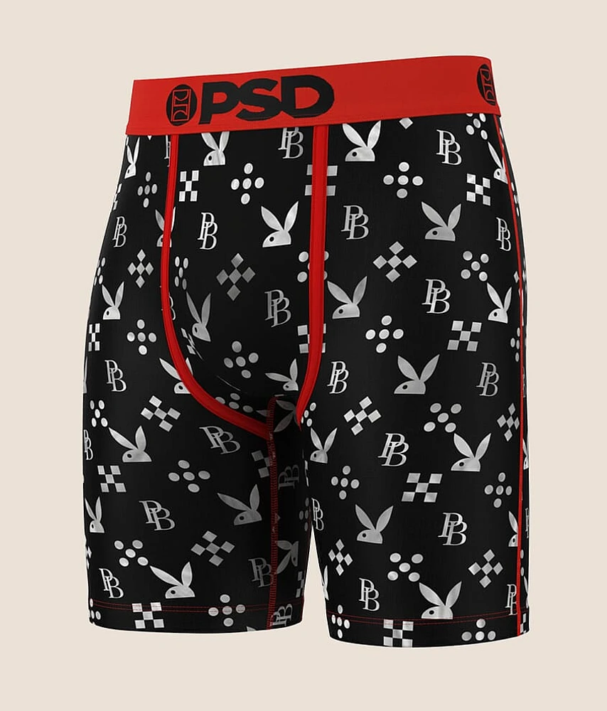 Playboy Monogram Stretch Boxer Briefs