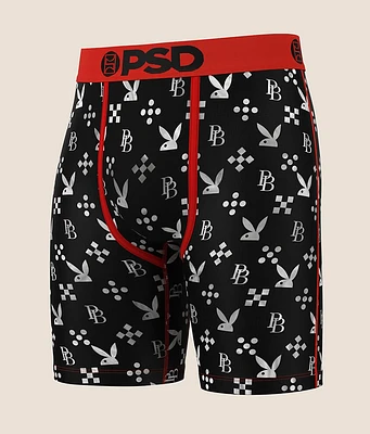 Playboy Monogram Stretch Boxer Briefs