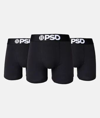 PSD Classic Cotton 3 Pack Stretch Boxer Briefs