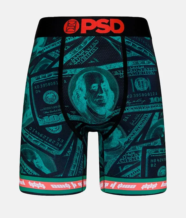 PSD Men's Retro Luxury Boxer Briefs, Red, XL at  Men's