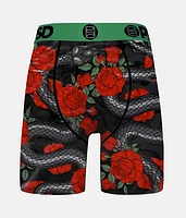 Slither Rose Stretch Boxer Briefs