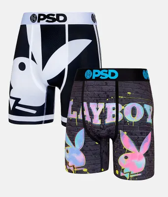 PSD Playboy Max 2 Pack Stretch Boxer Briefs