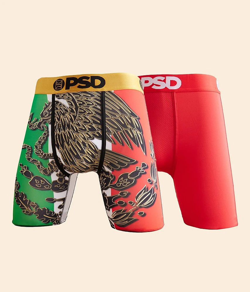 PSD 2 Pack Deagle Red Stretch Boxer Briefs