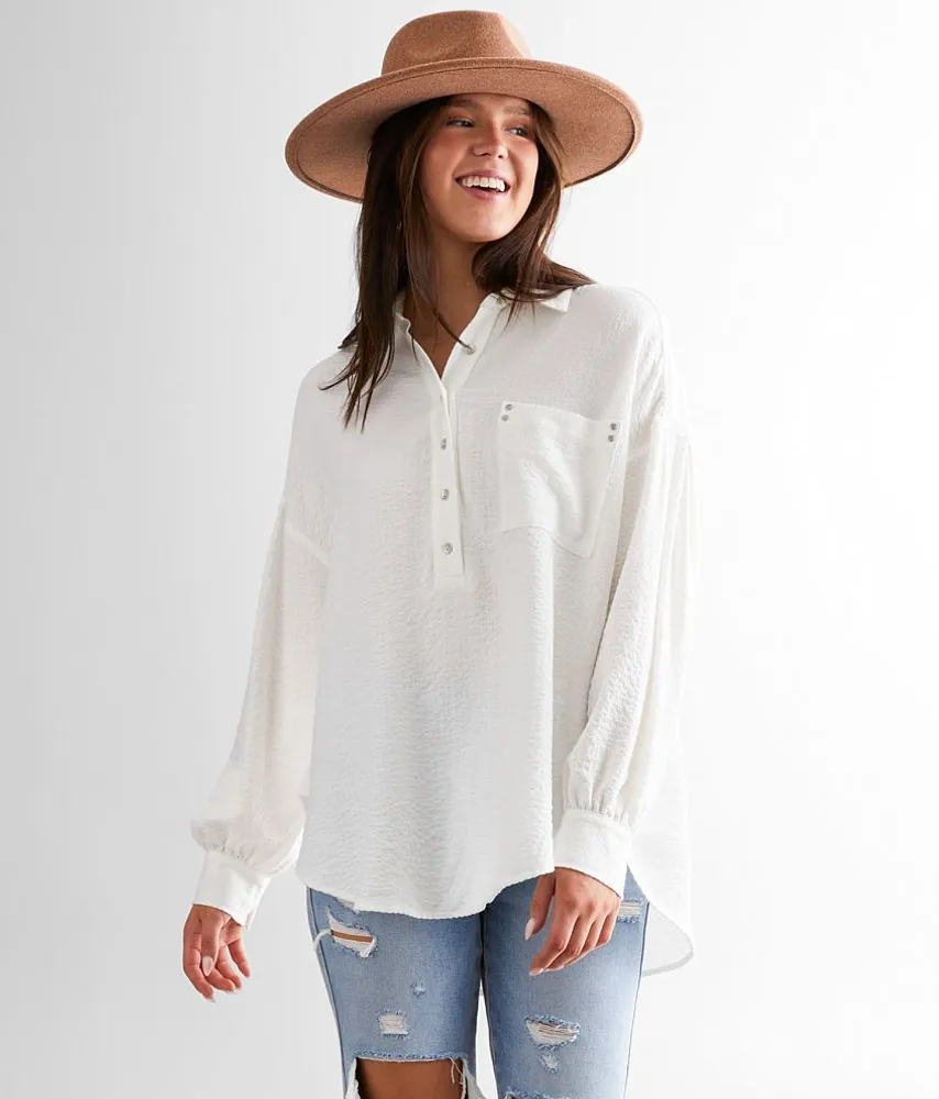 BKE Peasant Tunic Henley