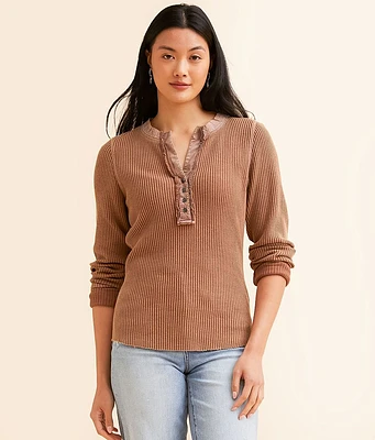 Washed Henley