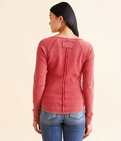 Washed Thermal Top