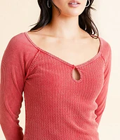 Washed Thermal Top