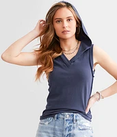Hooded Tank Top