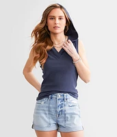 Hooded Tank Top