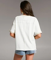 Oversized Crew Neck T-Shirt