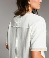 Oversized Crew Neck T-Shirt
