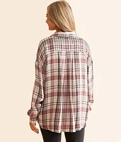 Oversized Plaid Shirt