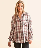 Oversized Plaid Shirt
