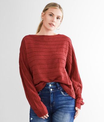 Daytrip Tulip Hem Sweater