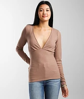 Ribbed Empire Top