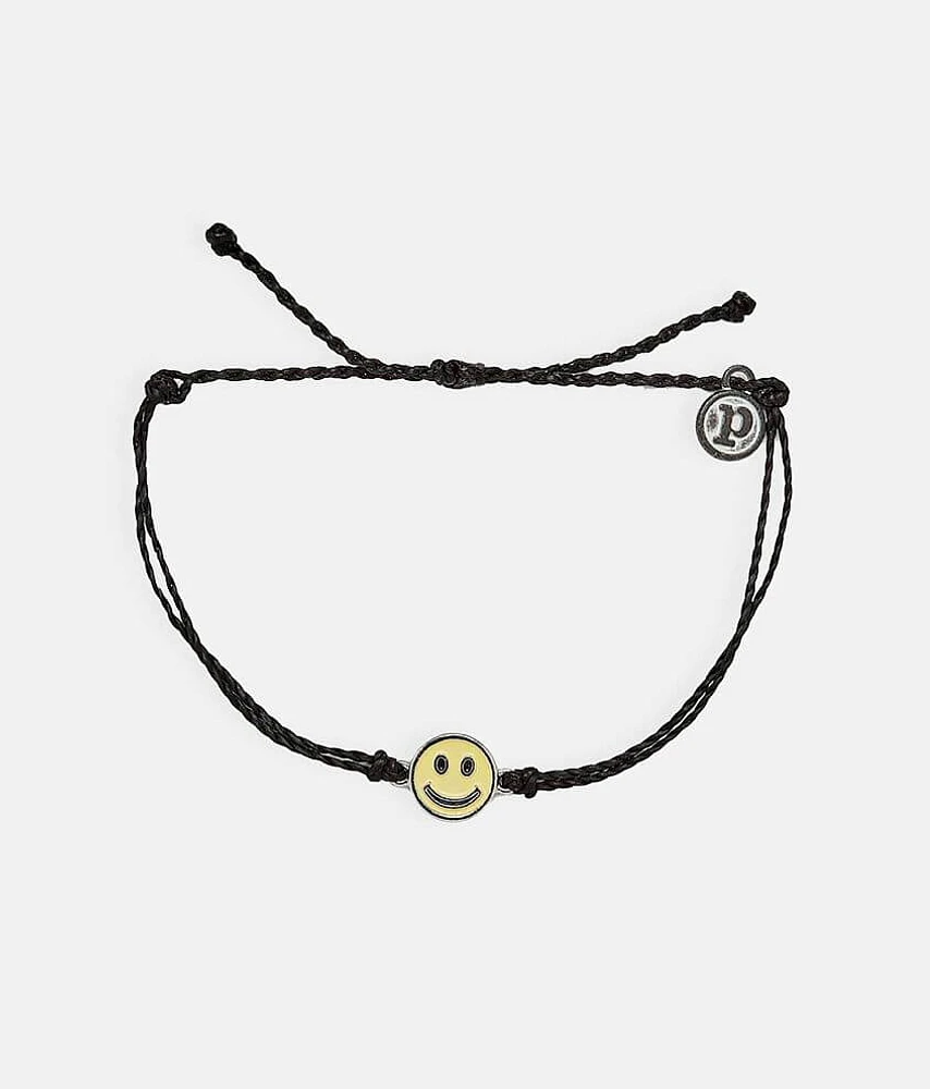 Pura Vida Happy Face Bracelet