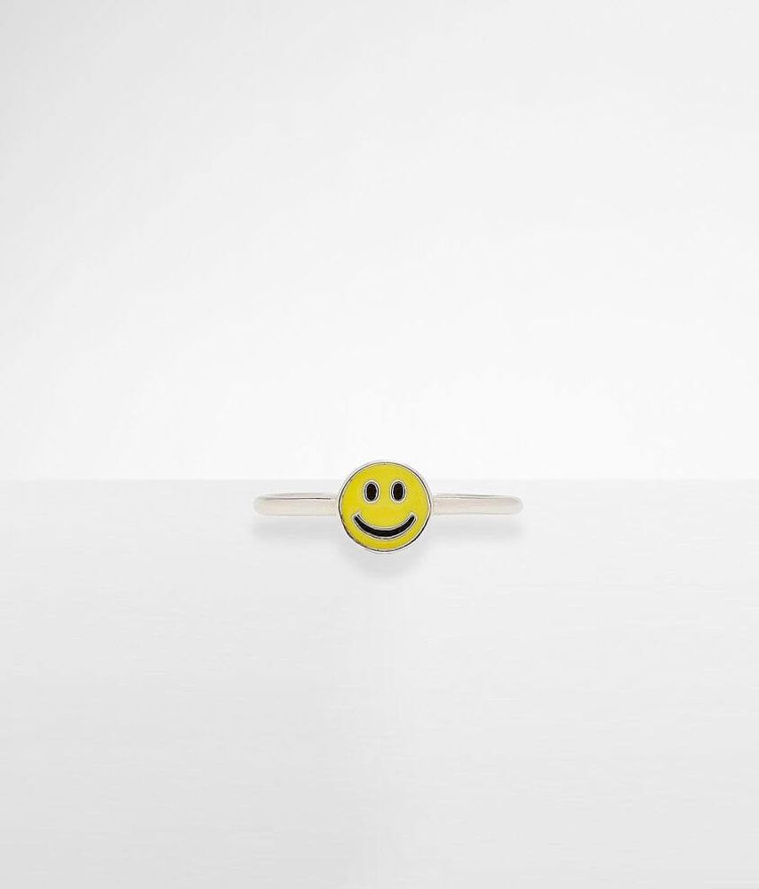 Pura Vida Happy Face Ring