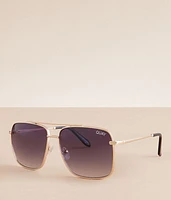 QUAY Hot Take Aviator Sunglasses