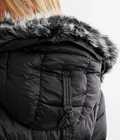 Faux Fur Lined Puffer Jacket